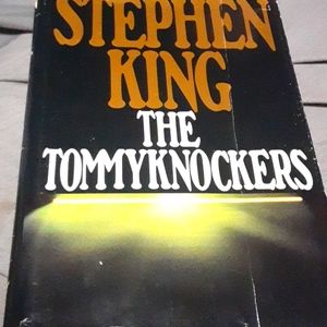 Vintage 1987 Stephen Kings TommyKnockers Hard Back Book Cover some wear